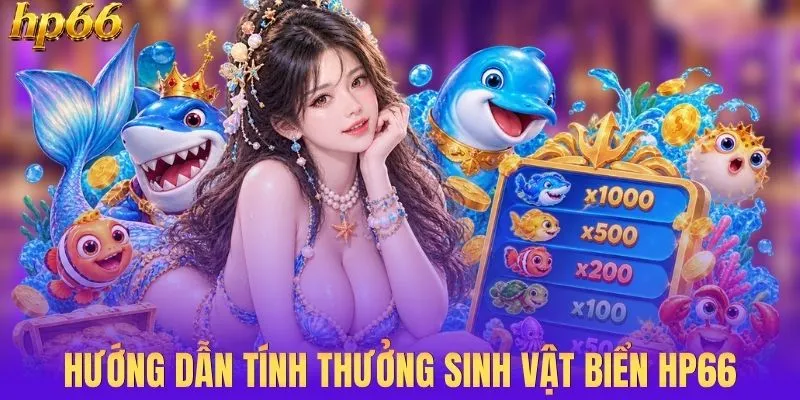 Quy tắc tính thưởng dựa theo sinh vật biển trong game